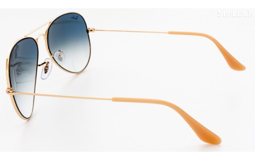 Ray-Ban Aviator Large Metal Blue Gradient (RB3025 001/3F 62mm) saules brilles